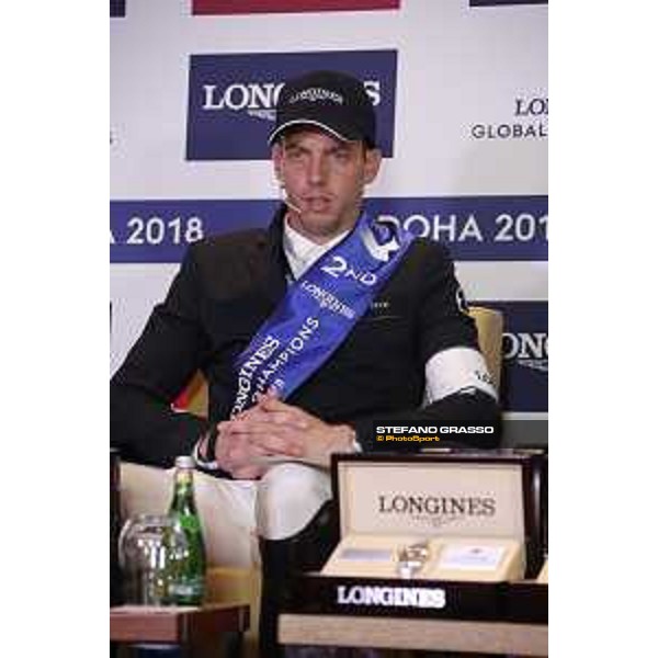LGCT of Doha - Press conference - Harrie Smolders (NED) - Doha - Al Shaqab, 10 November 2018 - ph.Stefano Grasso/LGCT