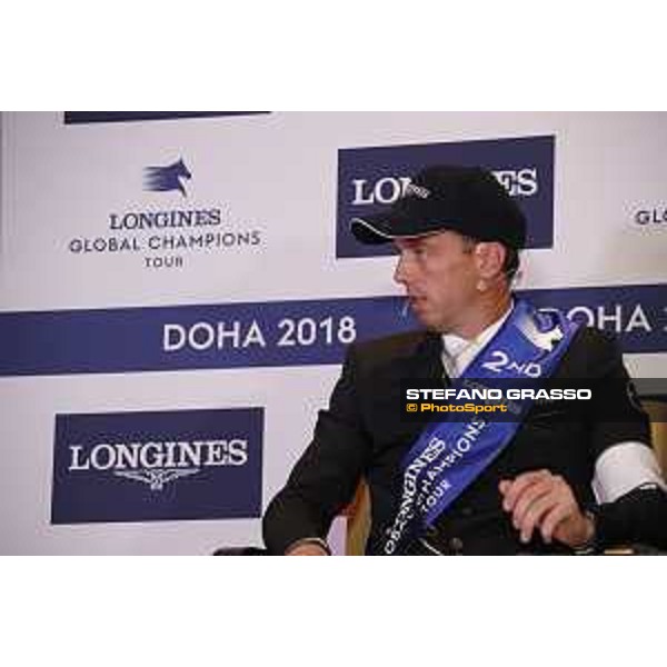 LGCT of Doha - Press conference - Harrie Smolders (NED) - Doha - Al Shaqab, 10 November 2018 - ph.Stefano Grasso/LGCT