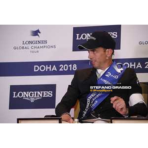 LGCT of Doha - Press conference - Harrie Smolders (NED) - Doha - Al Shaqab, 10 November 2018 - ph.Stefano Grasso/LGCT