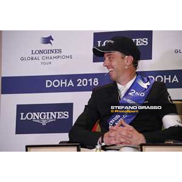 LGCT of Doha - Press conference - Harrie Smolders (NED) - Doha - Al Shaqab, 10 November 2018 - ph.Stefano Grasso/LGCT