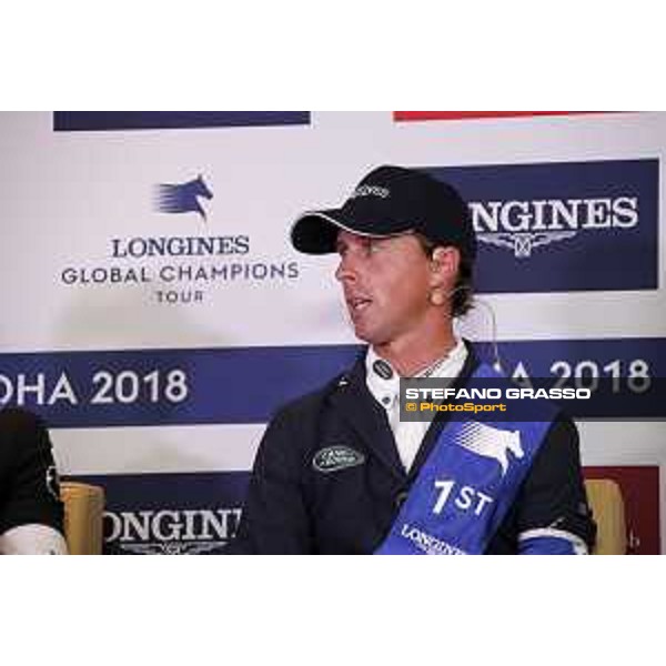 LGCT of Doha - Press conference - Ben Maher - Doha - Al Shaqab, 10 November 2018 - ph.Stefano Grasso/LGCT