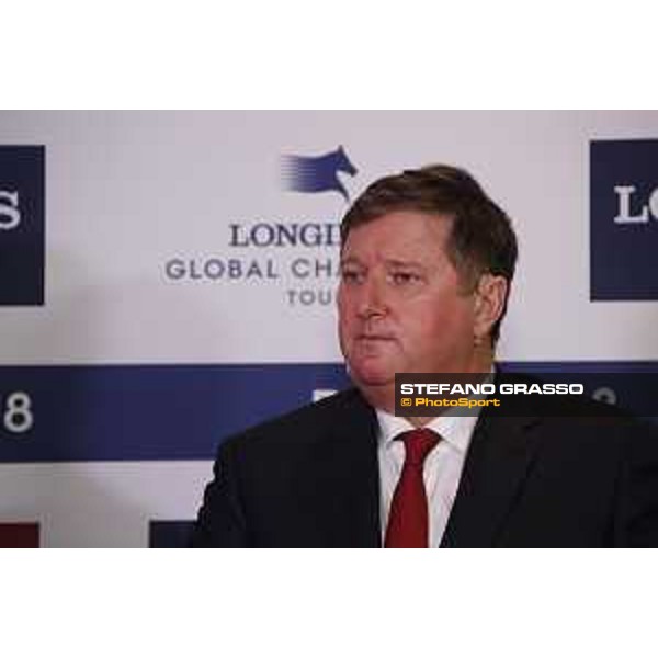 LGCT of Doha - Press conference - Jan Tops (President of LGCT and co-founder of GCL) - Doha - Al Shaqab, 10 November 2018 - ph.Stefano Grasso/LGCT