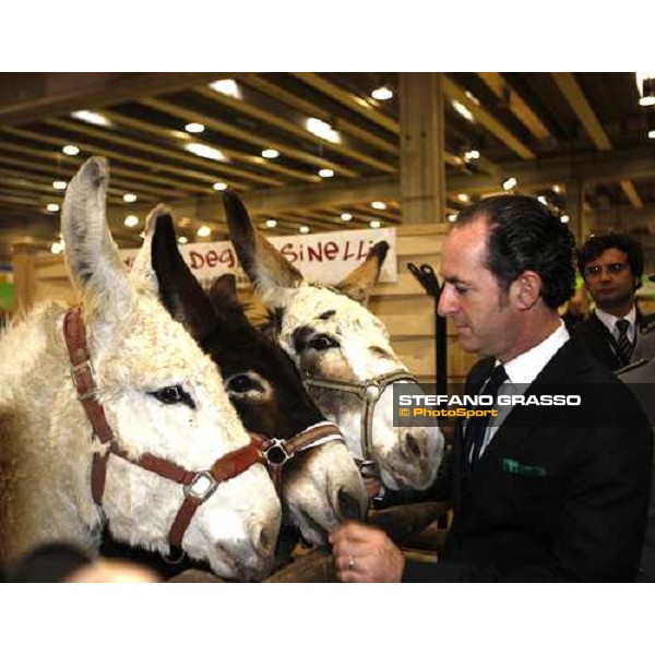 Luca Zaia, Minister for Agricultural, Food and Forestry Policies at Fiera Cavalli 2008 Verona, 6th nov. 2008 ph. Stefano Grasso