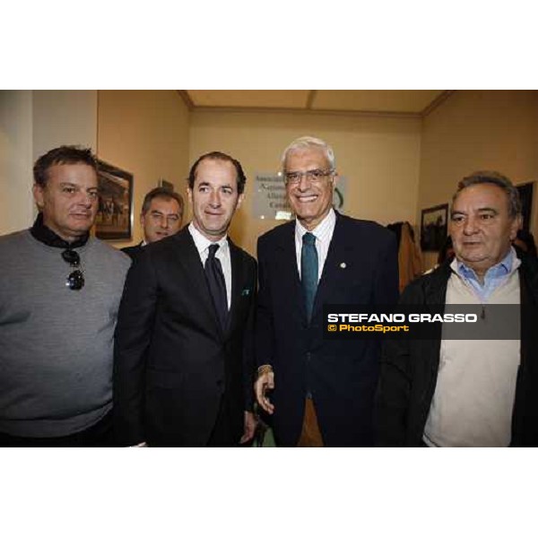 Luca Zaia, Minister for Agricultural, Food and Forestry Policies with Viani at Fiera Cavalli 2008 Verona, 6th nov. 2008 ph. Stefano Grasso