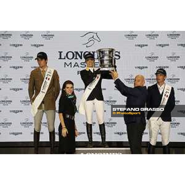 Longines Masters of Paris - Grand Prix - 1st Edwina Tops-Alexander (AUS), 2nd Alberto Zorzi (ITA) and 3rd Denis Lynch (IRL) - Paris - , 2 December 2018 - ph.Mario Grassia
