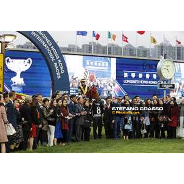 LHKIR 2018 - The Longines Hong Kong Cup - Silvestre de Sousa on Glorious Forever - Hong Kong, Sha Tin Racecourse - 9 December 2018 - ph.Stefano Grasso/Longines