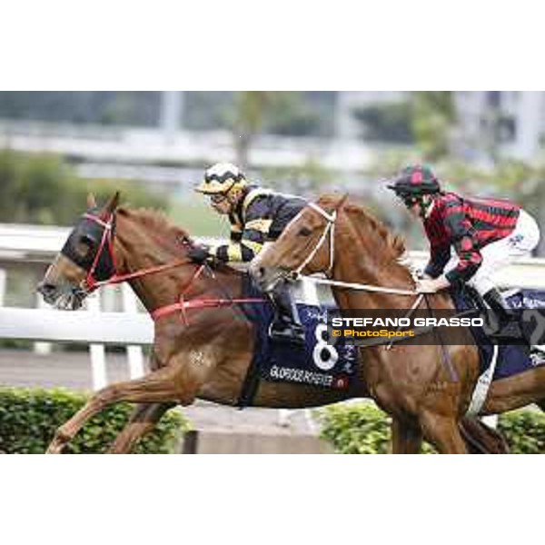 LHKIR 2018 - The Longines Hong Kong Cup - Silvestre de Sousa on Glorious Forever - Hong Kong, Sha Tin Racecourse - 9 December 2018 - ph.Stefano Grasso/Longines