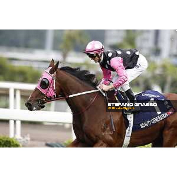 LHKIR 2018 - The Longines Hong Kong Sprint - Zac Purton on Beauty Generation - Hong Kong, Sha Tin Racecourse - 9 December 2018 - ph.Stefano Grasso/Longines