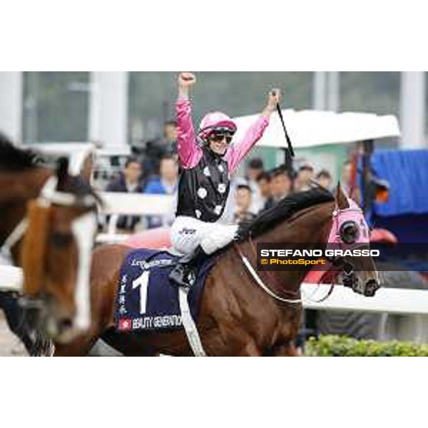 LHKIR 2018 - The Longines Hong Kong Sprint - Zac Purton on Beauty Generation - Hong Kong, Sha Tin Racecourse - 9 December 2018 - ph.Stefano Grasso/Longines