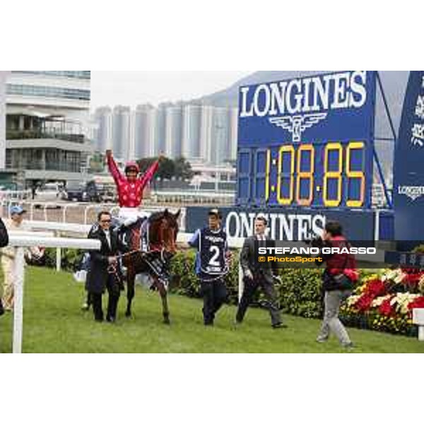 LHKIR 2018 - The Longines Hong Kong Sprint - K Teetan on Mr Stunning - Hong Kong, Sha Tin Racecourse - 9 December 2018 - ph.Stefano Grasso/Longines