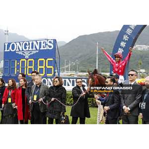 LHKIR 2018 - The Longines Hong Kong Sprint - K Teetan on Mr Stunning - Hong Kong, Sha Tin Racecourse - 9 December 2018 - ph.Stefano Grasso/Longines