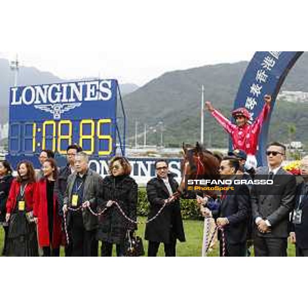 LHKIR 2018 - The Longines Hong Kong Sprint - K Teetan on Mr Stunning - Hong Kong, Sha Tin Racecourse - 9 December 2018 - ph.Stefano Grasso/Longines