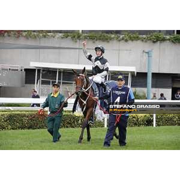 LHKIR 2018 - The Longines Hong Kong Vase - Zac Purton on Exultant - Hong Kong, Sha Tin Racecourse - 9 December 2018 - ph.Stefano Grasso/Longines