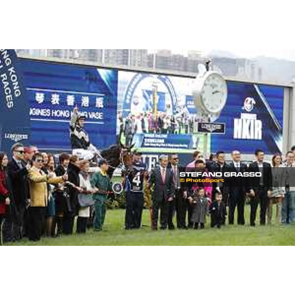LHKIR 2018 - The Longines Hong Kong Vase - Zac Purton on Exultant - Hong Kong, Sha Tin Racecourse - 9 December 2018 - ph.Stefano Grasso/Longines