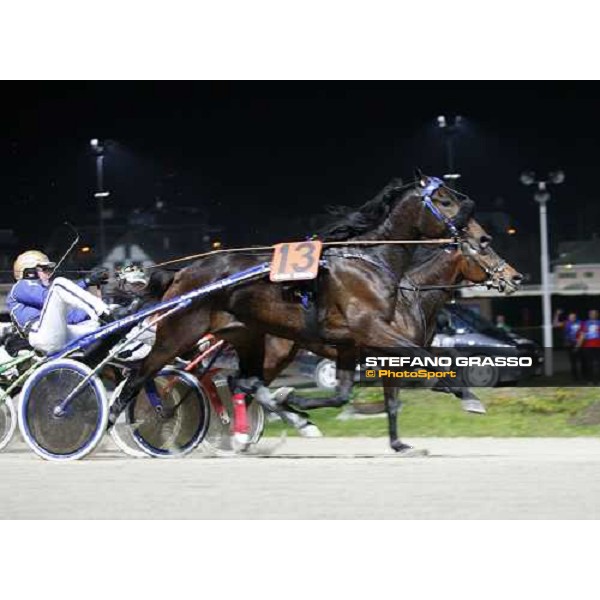 Hugo Langeweg with Main Wise As wins the Gran Criterium \'Memorial Piero Biondi\' Milan San Siro, 16th nov. 2008 ph. Stefano Grasso