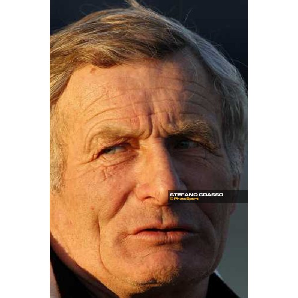 close up for Jean Pierre Dubois before the heat of Gran Premio U.E.T Milan, 16th nov. 2008 ph. Stefano Grasso