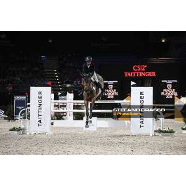 GC Prague Playoffs - Amateur riders - Jeanne Sadran on Digisport Satisfaction - Prague, O2 Arena - 14 December 2018 - ph.Mario Grassia - Stefano Grasso/GCL