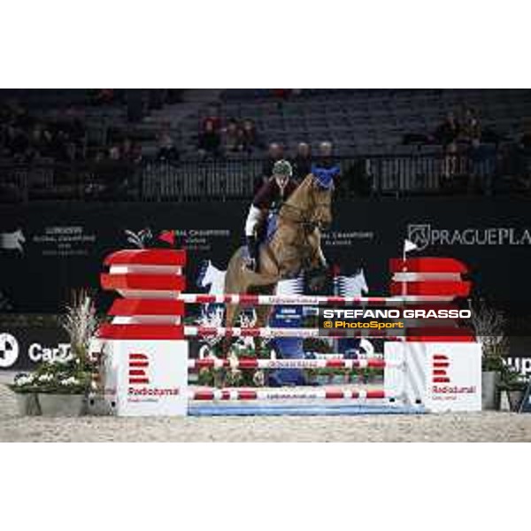 GC Prague Playoffs - Amateur riders - Milena Pappas on Idole de Roulard - Prague, O2 Arena - 14 December 2018 - ph.Mario Grassia - Stefano Grasso/GCL