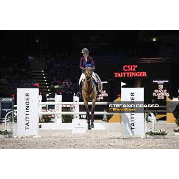 GC Prague Playoffs - Amateur riders - Milena Pappas on Idole de Roulard - Prague, O2 Arena - 14 December 2018 - ph.Mario Grassia - Stefano Grasso/GCL