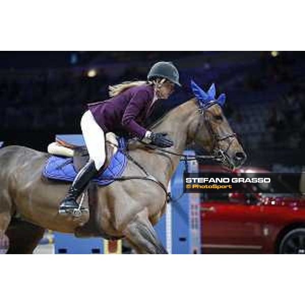 GC Prague Playoffs - Amateur riders - Milena Pappas on Idole de Roulard - Prague, O2 Arena - 14 December 2018 - ph.Mario Grassia - Stefano Grasso/GCL