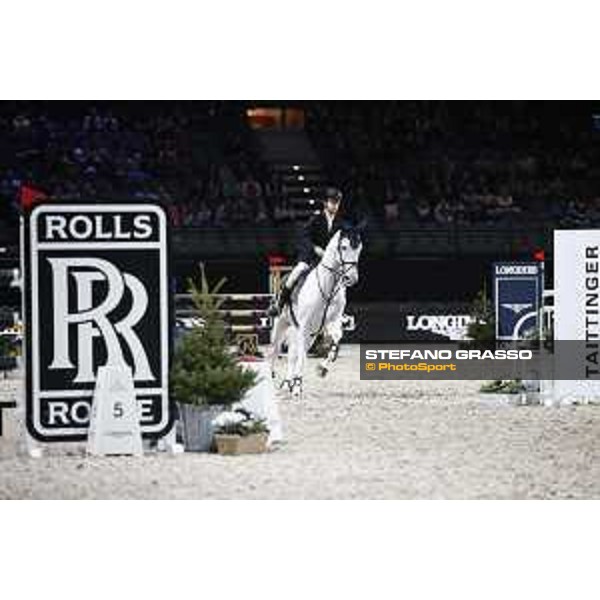 GC Prague Playoffs - Amateur riders - Mike Kawai on Ragtime Rouge - Prague, O2 Arena - 14 December 2018 - ph.Mario Grassia - Stefano Grasso/GCL