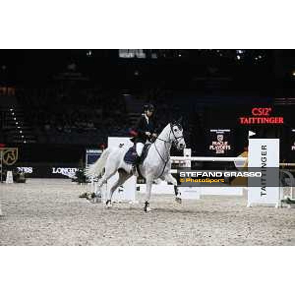 GC Prague Playoffs - Amateur riders - Mike Kawai on Ragtime Rouge - Prague, O2 Arena - 14 December 2018 - ph.Mario Grassia - Stefano Grasso/GCL