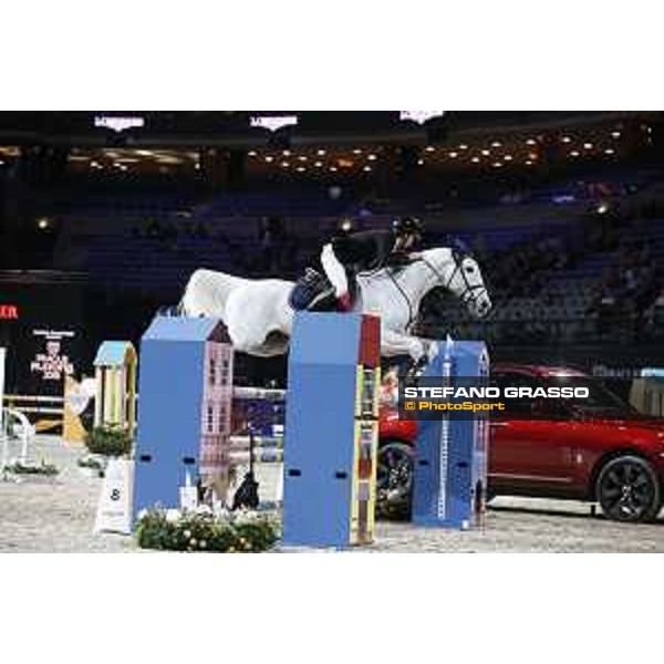 GC Prague Playoffs - Amateur riders - Mike Kawai on Ragtime Rouge - Prague, O2 Arena - 14 December 2018 - ph.Mario Grassia - Stefano Grasso/GCL