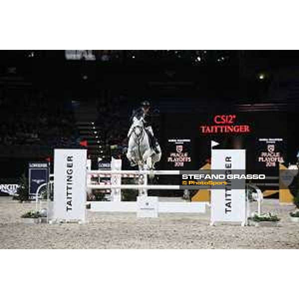 GC Prague Playoffs - Amateur riders - Mike Kawai on Ragtime Rouge - Prague, O2 Arena - 14 December 2018 - ph.Mario Grassia - Stefano Grasso/GCL