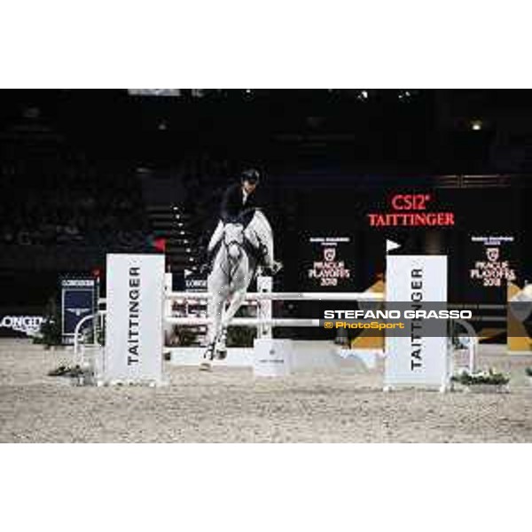 GC Prague Playoffs - Amateur riders - Mike Kawai on Ragtime Rouge - Prague, O2 Arena - 14 December 2018 - ph.Mario Grassia - Stefano Grasso/GCL