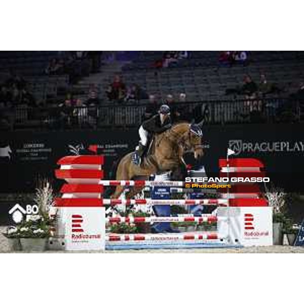 GC Prague Playoffs - Amateur riders - Joanne Sloan Allen on Amigo Cascada M - Prague, O2 Arena - 14 December 2018 - ph.Mario Grassia - Stefano Grasso/GCL