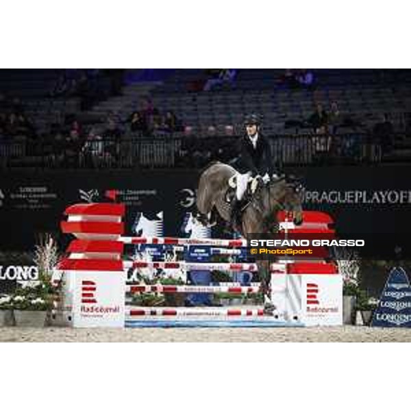 GC Prague Playoffs - Amateur riders - Philip Houston (GER) on Chacco\'s Girl - Prague, O2 Arena - 14 December 2018 - ph.Mario Grassia - Stefano Grasso/GCL
