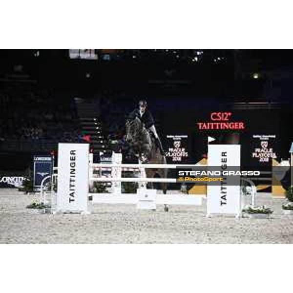 GC Prague Playoffs - Amateur riders - Philip Houston (GER) on Chacco\'s Girl - Prague, O2 Arena - 14 December 2018 - ph.Mario Grassia - Stefano Grasso/GCL