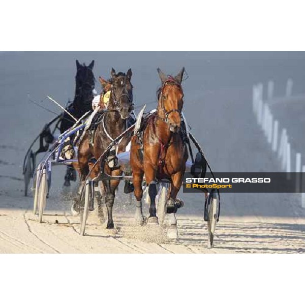 Quechua De Charue and Infinitif during the heat of Gran Premio U.E.T Milan, 16th nov. 2008 ph. Stefano Grasso