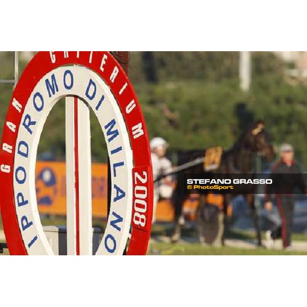 the post of San Siro racetrack Milan, 16th nov. 2008 ph. Stefano Grasso