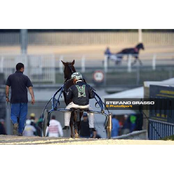 coming back to the stable at San Siro Milan, 16th nov. 2008 ph. Stefano Grasso