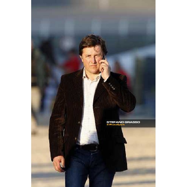 trainer Fabrice Souloy at San Siro Milan, 16th nov. 2008 ph. Stefano Grasso