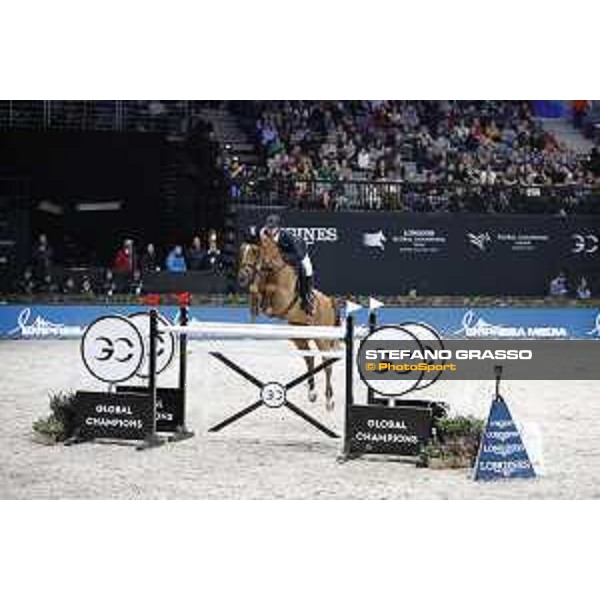 GC Prague Playoffs - Super GP - Ben Maher (GBR) on Explosion W - Prague, O2 Arena - 15 December 2018 - ph.Stefano Grasso/LGCT