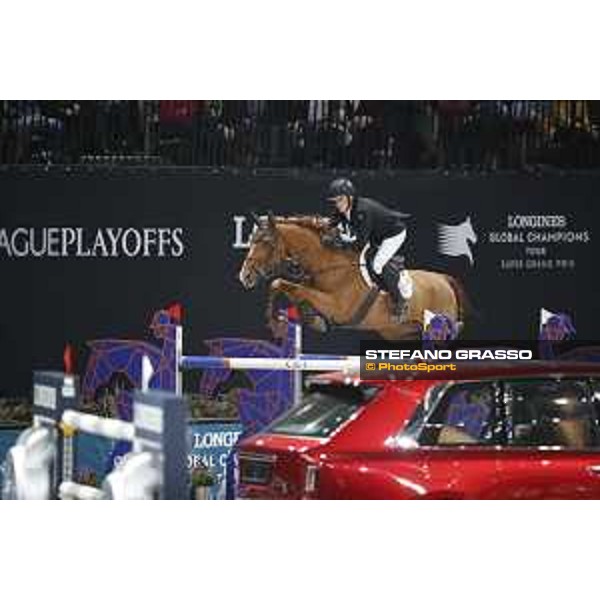 GC Prague Playoffs - Super GP - Shane Breen (IRL)on Ipswich van de Wolfsakker - Prague, O2 Arena - 15 December 2018 - ph.Stefano Grasso/LGCT