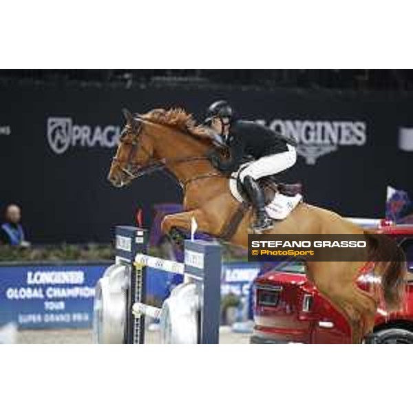GC Prague Playoffs - Super GP - Shane Breen (IRL)on Ipswich van de Wolfsakker - Prague, O2 Arena - 15 December 2018 - ph.Stefano Grasso/LGCT