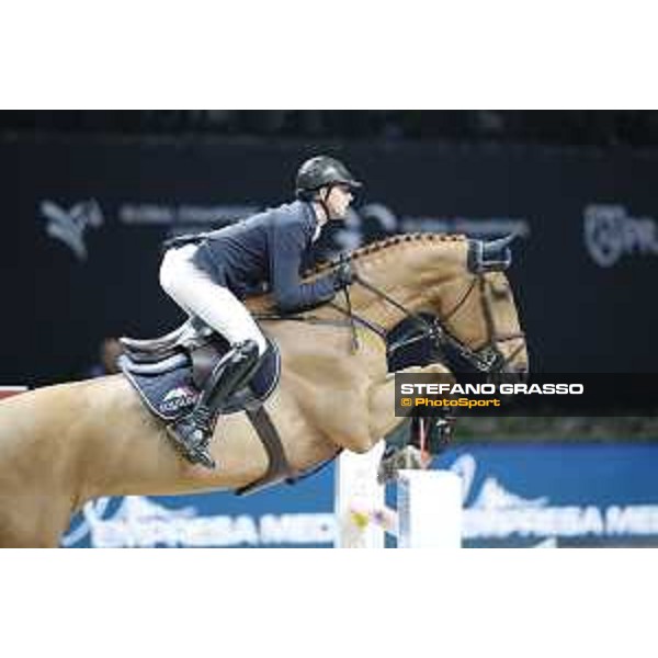 GC Prague Playoffs - Super GP - Ben Maher (GBR) on Explosion W - Prague, O2 Arena - 15 December 2018 - ph.Stefano Grasso/LGCT