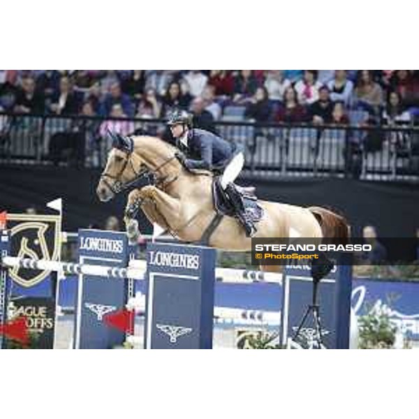 GC Prague Playoffs - Super GP - Ben Maher (GBR) on Explosion W - Prague, O2 Arena - 15 December 2018 - ph.Stefano Grasso/LGCT