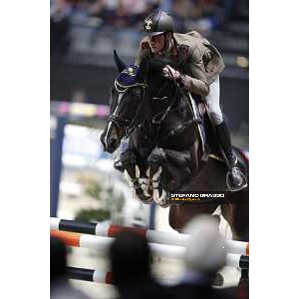 GC Prague Playoffs - Super GP - Alberto Zorzi (ITA) on Ulane de Coquerie - Prague, O2 Arena - 15 December 2018 - ph.Stefano Grasso/LGCT