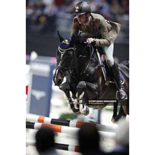 GC Prague Playoffs - Super GP - Alberto Zorzi (ITA) on Ulane de Coquerie - Prague, O2 Arena - 15 December 2018 - ph.Stefano Grasso/LGCT