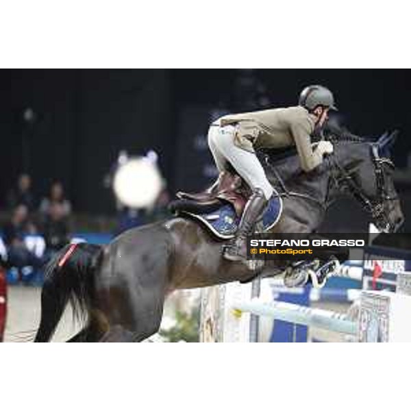 GC Prague Playoffs - Super GP - Alberto Zorzi (ITA) on Ulane de Coquerie - Prague, O2 Arena - 15 December 2018 - ph.Stefano Grasso/LGCT