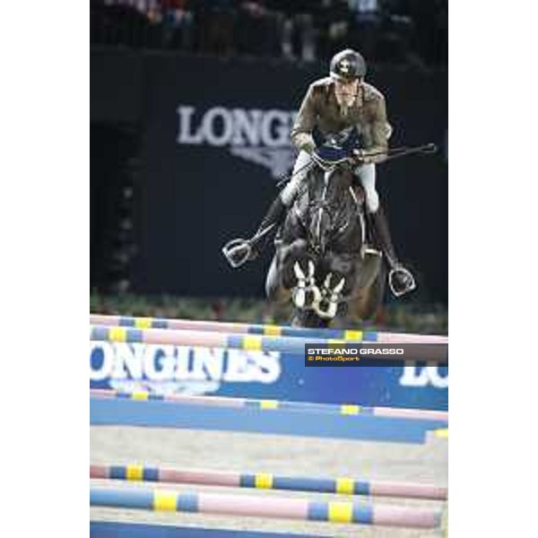 GC Prague Playoffs - Super GP - Alberto Zorzi (ITA) on Ulane de Coquerie - Prague, O2 Arena - 15 December 2018 - ph.Stefano Grasso/LGCT