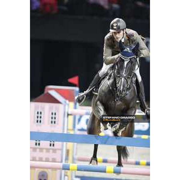 GC Prague Playoffs - Super GP - Alberto Zorzi (ITA) on Ulane de Coquerie - Prague, O2 Arena - 15 December 2018 - ph.Stefano Grasso/LGCT
