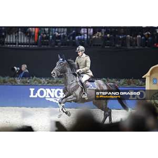 GC Prague Playoffs - Super GP - Alberto Zorzi (ITA) on Ulane de Coquerie - Prague, O2 Arena - 15 December 2018 - ph.Stefano Grasso/LGCT