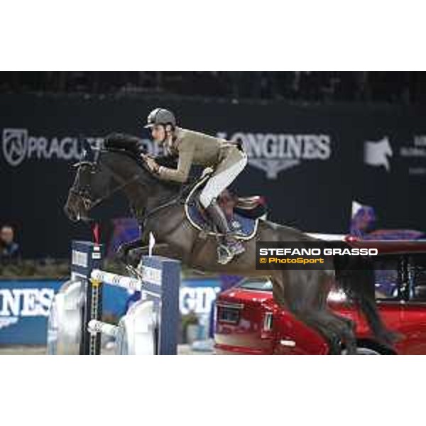 GC Prague Playoffs - Super GP - Alberto Zorzi (ITA) on Ulane de Coquerie - Prague, O2 Arena - 15 December 2018 - ph.Stefano Grasso/LGCT