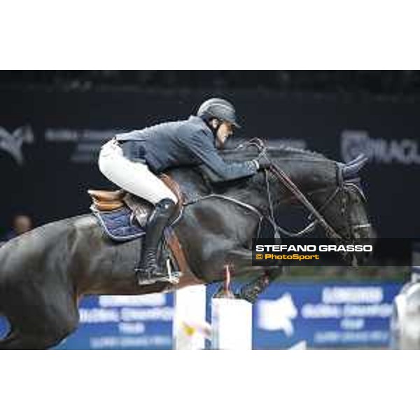 GC Prague Playoffs - Super GP - Gregory Wathelet (BEL) on Iron Man van de Padenborre - Prague, O2 Arena - 15 December 2018 - ph.Stefano Grasso/LGCT