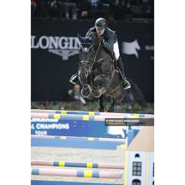 GC Prague Playoffs - Super GP - Gregory Wathelet (BEL) on Iron Man van de Padenborre - Prague, O2 Arena - 15 December 2018 - ph.Stefano Grasso/LGCT